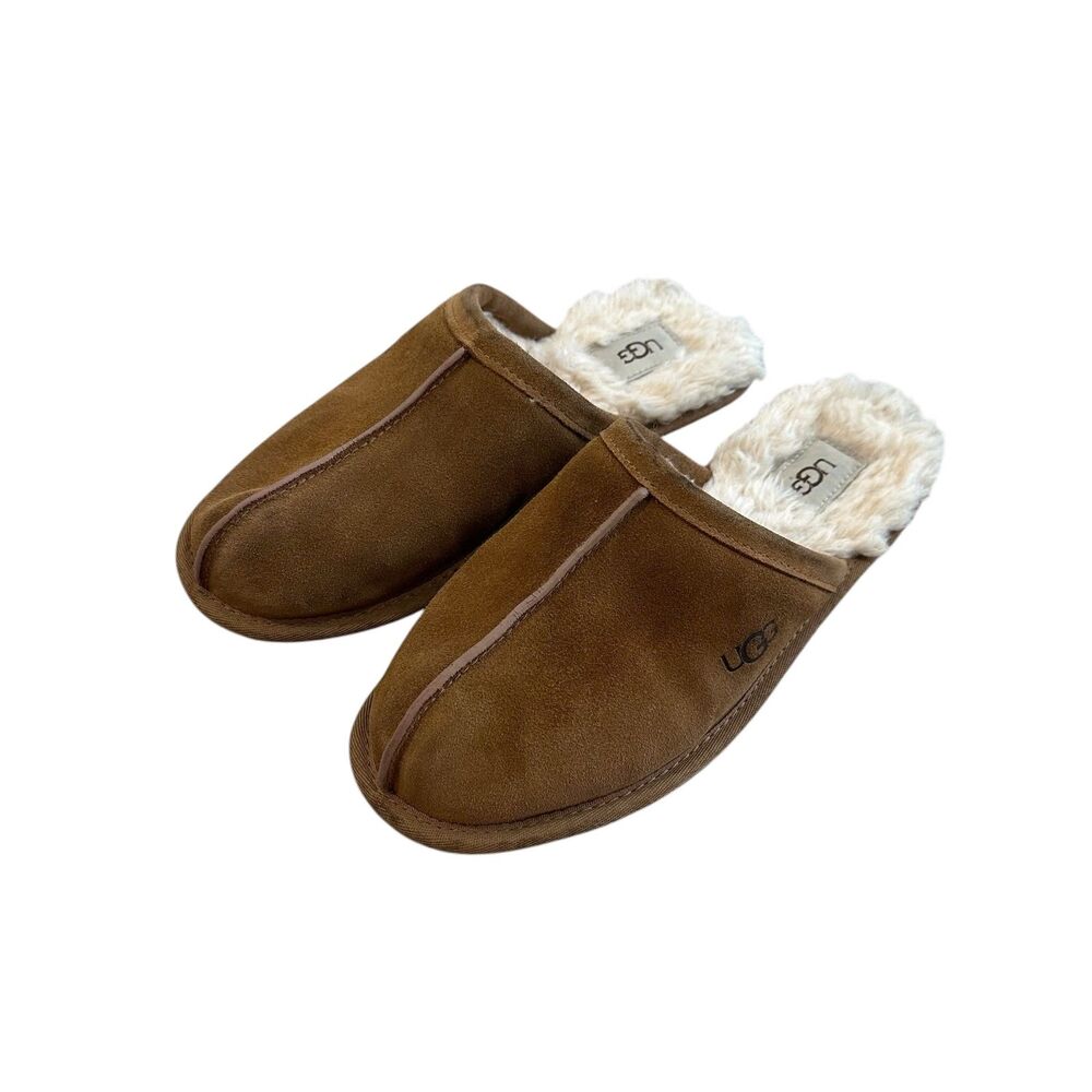 UGG Men's Scuff Slippers in Chestnut Size 9